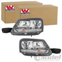 2X Van Wezel H7/H7 Scheinwerfer Set Links+Rechts Passend FüR Skoda Yeti