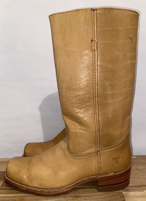 Vintage Frye Campus Boots Womens 10.5 D Square Toe 14L Made  display picture 1