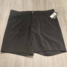 New Callaway Opti Dri Moisture Wicking Stretch Black Golf Shorts Men Size 40 x 9