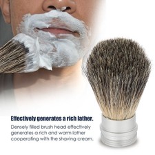 Beard Shaving Tool Portable Beard Brush For Men Best Bristle Hair Brush Mustache