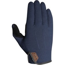Giro D'Wool Mountain Biking Gloves, Midnight Blue, Men’s Medium