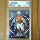 Panini 2024 Phoenix Jayden Daniels Blue Lazer #198 Rookie PSA 9 /125 Commanders