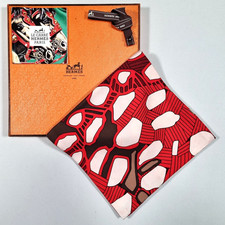 RARE VINTAGE HERMES Silk Scarf "Grands Fonds Detail" Carre 90 by Annie Faivre