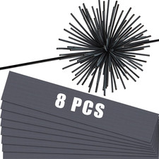 8 Pieces Bow String Silencer Dampeners Noise Recurve Bow String Whiskers Silence