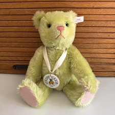 Steiff Club 1998 School Starter Mohair Bear 420139 Mint Green 12 Tall