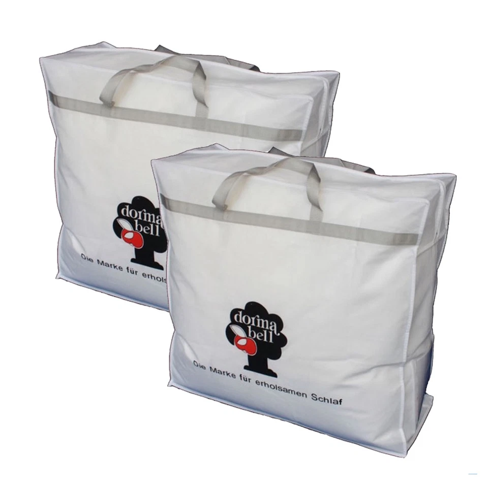 2 Stk Aufbewahrungstasche Bettentasche Bettdecken Decken Kissen Kleidung Tasche - Bild 1 von 1