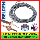 Belden YR44192 RG-8X Coax Cable Copper RF CB Ham Radio RoHS PVC 18'/25'/50'/100'