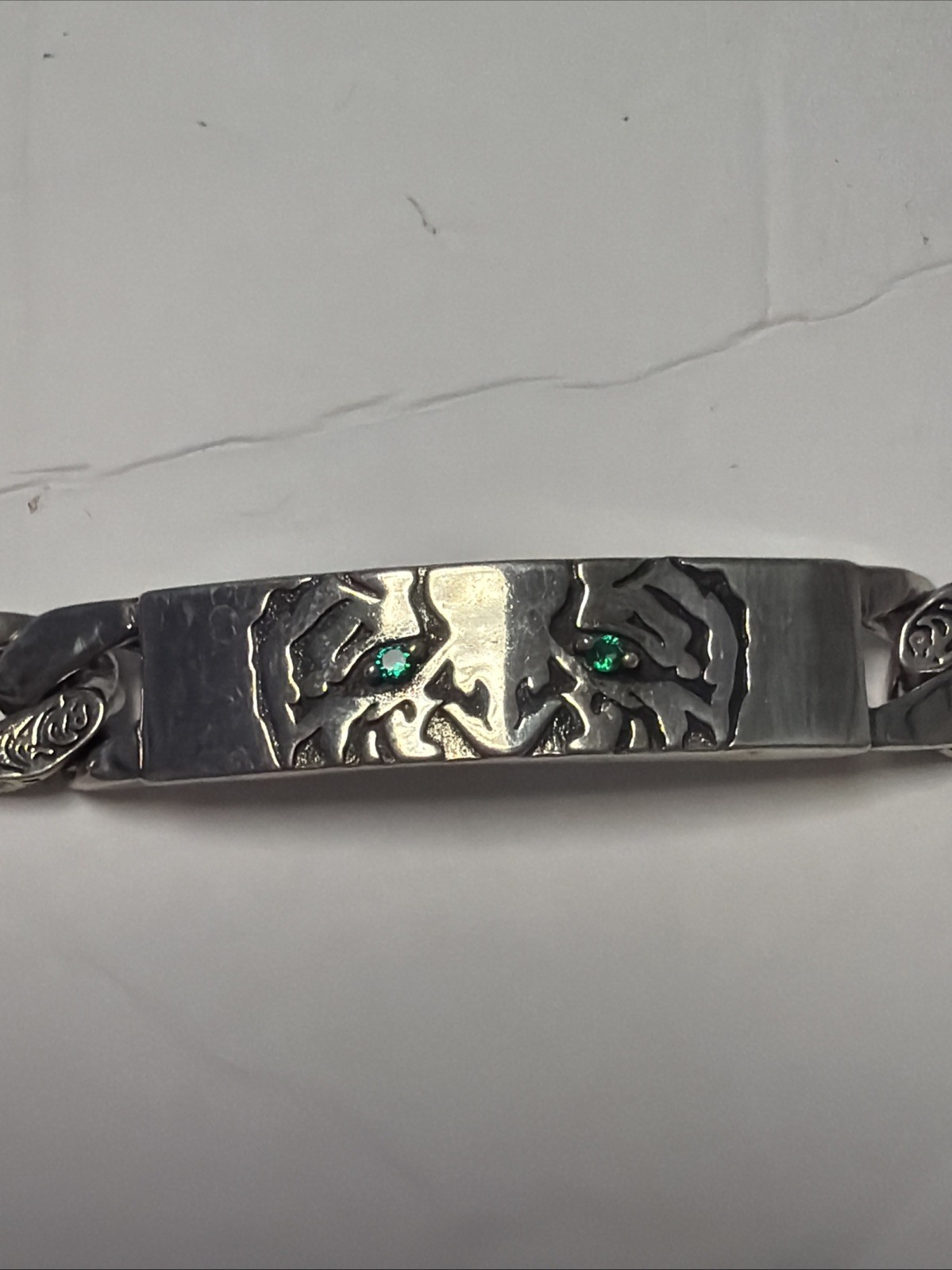 BOCAI Solid S925 Silver Bracelet Pattern Men Wome… - image 1