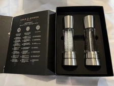 Cole & Mason Derwent Stainless Steel Salt & Pepper Mill  Set H59408GUSA 