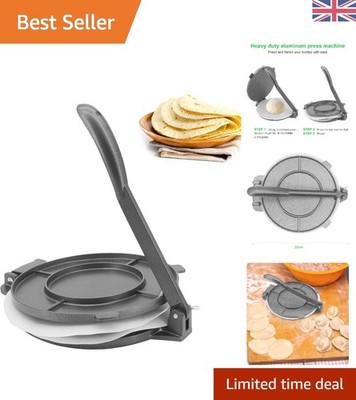 Vielseitige 8 Zoll Tortilla Maschine - Schnelle Herstellung Tortillas, Chapatis & mehr