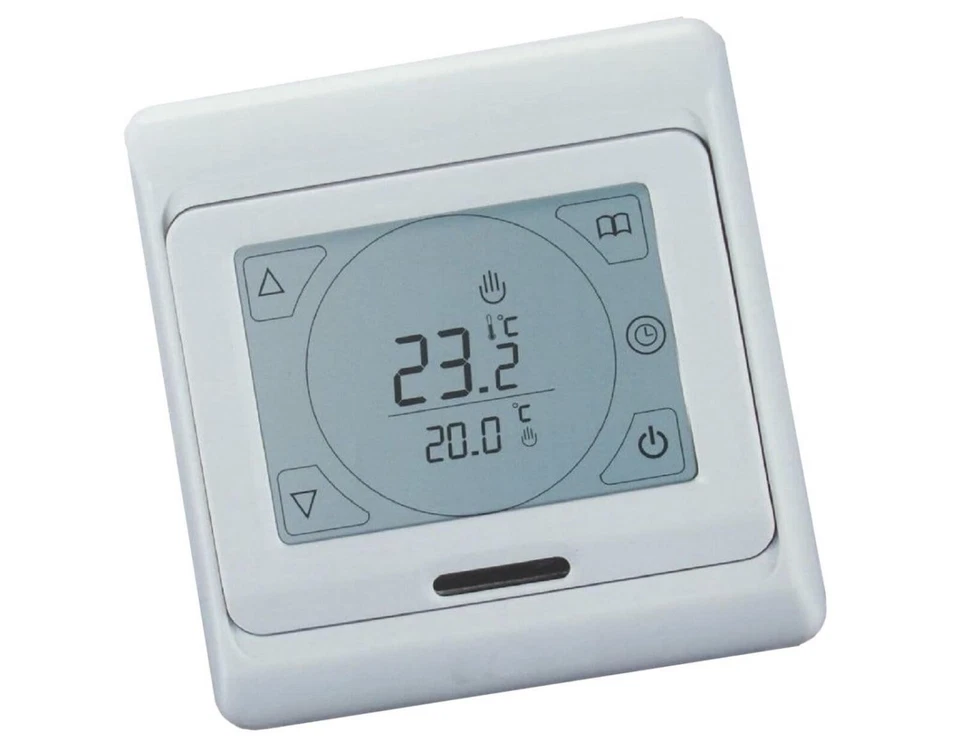 Digital Raumthermostat mit TOUCHSCREEN programmierbar m. Wochenprogramm #z695