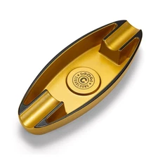 CIGARLOONG Cigar Ashtray with 2 Holders Portable Ashtray for Outdoors Indoors