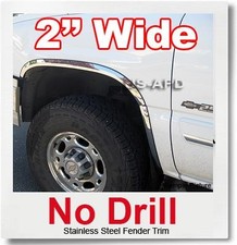 For 99-06 Chevy Silveradogmc Sierra Fender Trim Long For 99-06 Chevy Silveradogmc Sierra Fender Trim Long