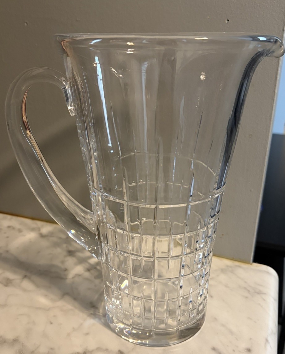 Ralph Lauren Cocktail Party 48 Oz Crystal Pitcher