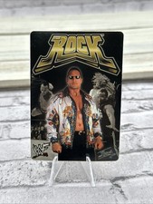2000 WWF Wrestling Vending Prism sticker The Rock Dwayne Johnson 9