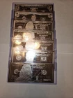 Vintage Silver Proof Bank Notes Lot Of 7 Collection 1oz of .,999 LTD