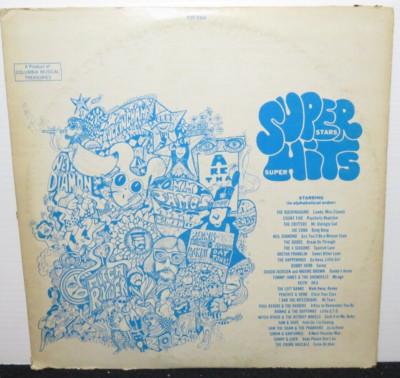 SUPER STARS SUPER HITS DOORS SAM & DAVE VAN MORRISON (VG+) LP VINYL RECORD