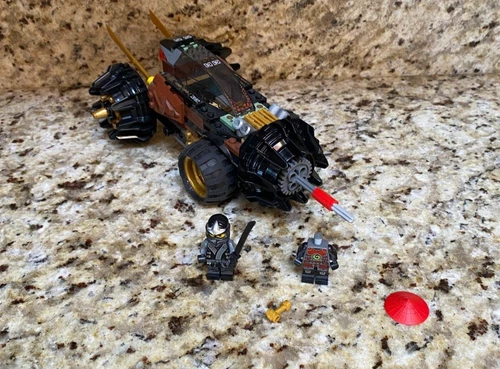 Lego Ninjago # 70502 "Cole's Earth Driller" nicht mehr im Handel erhältlich unvollständig 2013 mit Cole