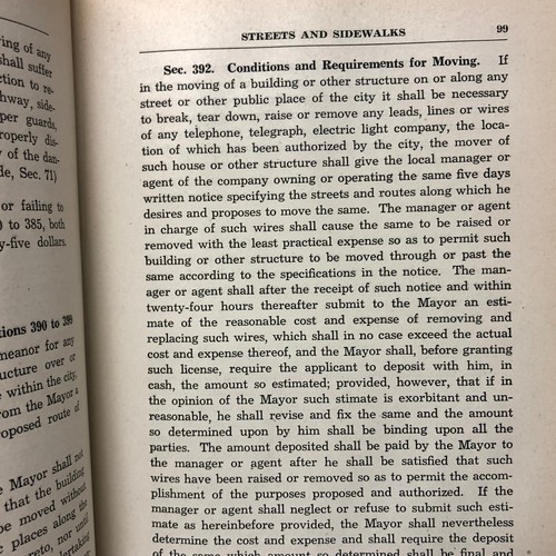Vintage Norwalk Ohio City Book Code of Ordinances - Picture 13 of 19