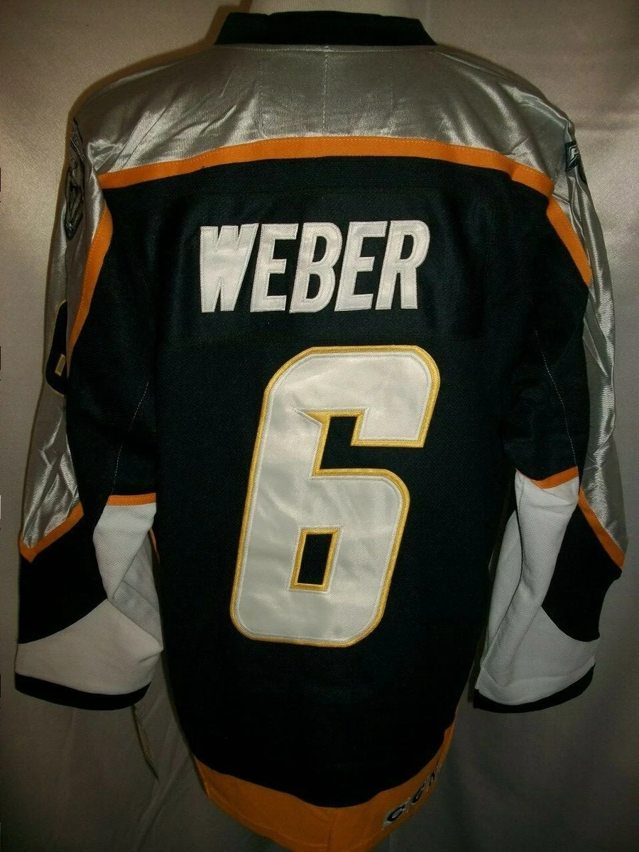 Shea Weber 2010-2011 Nashville Predators Alternate Set Game Worn Jersey —  Desert Hockey Threads