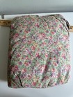 Laura Ashley Chintzware King Bed Skirt Dust Ruffle Rose Cottage Floral NEW