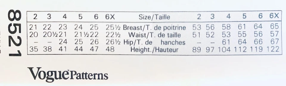 Vogue Pattern 8521 | Toddlers Cape, Capelet & Hood | Sizes 2 3 4 - Image 2 of 3