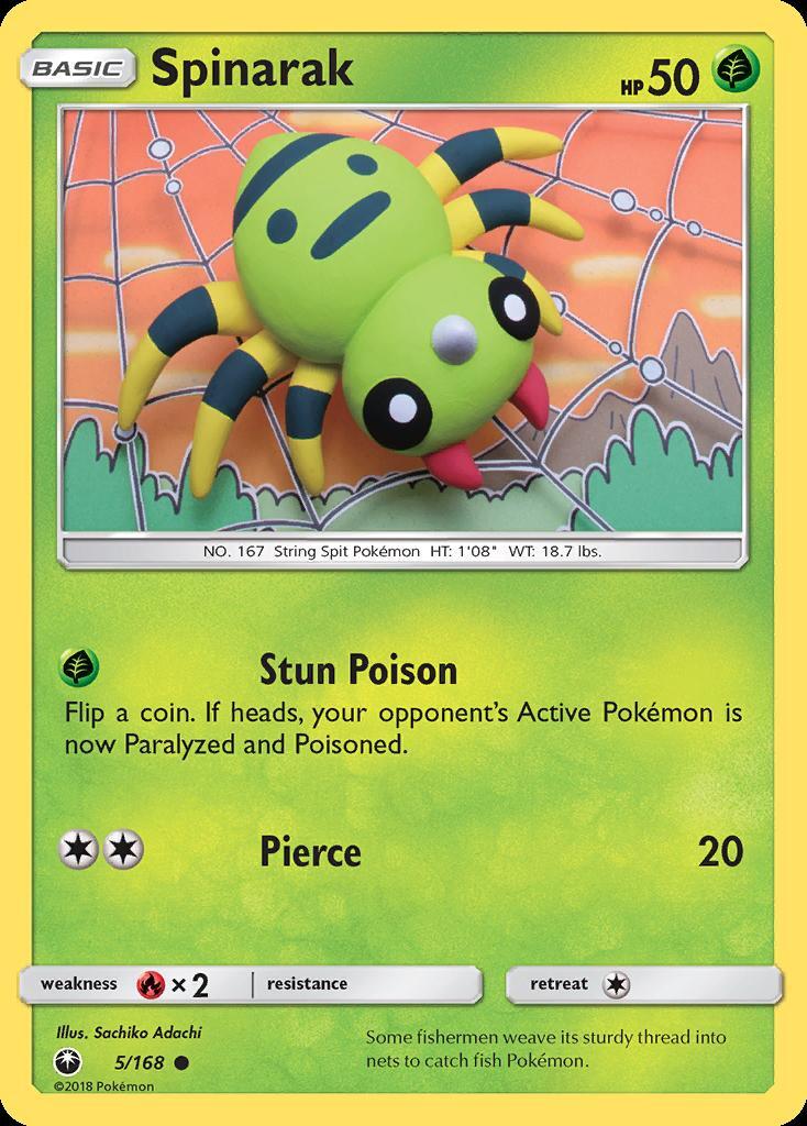 Pokemon Spinarak (5/197) Celestial Storm LP