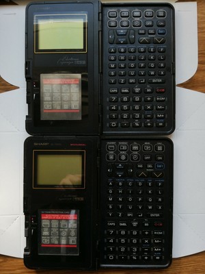 sharp electronic organiser