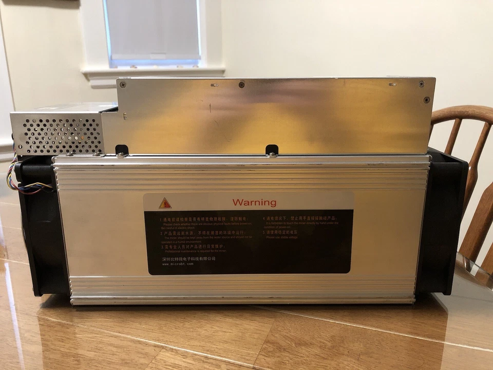 MicroBT Whatsminer M30s 92TH SHA-256 ASIC Miner￼ w/ Power Cord - Image 2 of 4