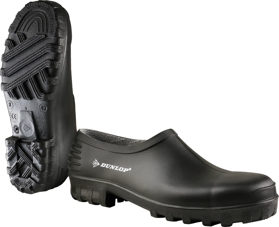 DUNLOP Galosche Gr. 44 PVC Gartenschuhe Gummistiefel Gummi Schuhe Galoschen NEU