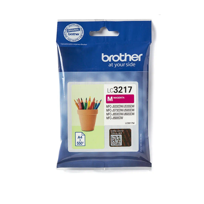CARTUCCIA BROTHER LC-3217 MAGENTA ORIGINALE PER MFC-J5730 - MFCJ6530 - MFC-J6935
