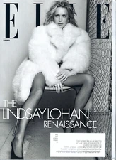 The LINDSAY LOHAN Renaissance - Elle Magazine - Summer 2025 - BRAND NEW
