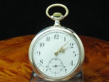 Zenith 800 Orologio Da Tasca Argento / Diametro 51,5 Mm