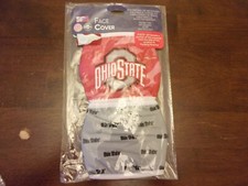 Ohio State Buckeys NEW FACE covering mask 2 red gray Forever