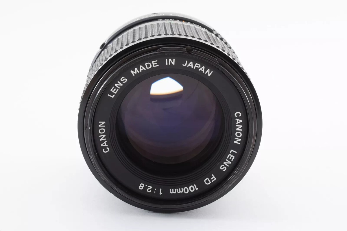良品 Canon New FD 100mm/f2.8 Canon 100mm f/2.8 Canon NEW FD-Mount Manual Focus Lens GREAT