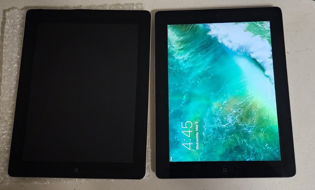 Lot 2x Tablets Apple iPad 4 Gen A1458 16GB & 32gb - AS IS - READ | eBay