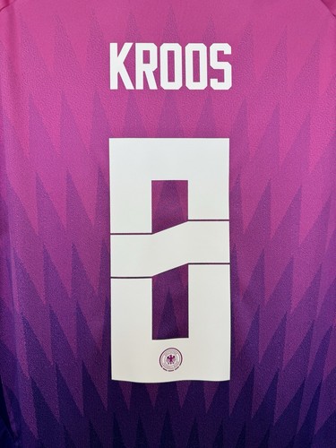 Toni Kroos #8 Mens LARGE Adidas Germany Away Jersey Euro 24 Last Dance - Picture 7 of 17
