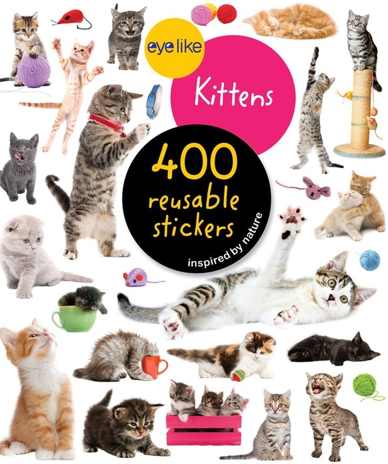 Thumbnail - Eyelike Stickrs: Kittens Workman Publishing Broschüre Geheftet