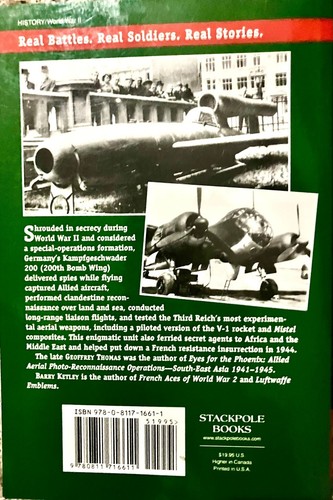 Luftwaffe Kg 200: The German Air Force's Most Secret Unit of World War II - VG - Bild 2 von 3