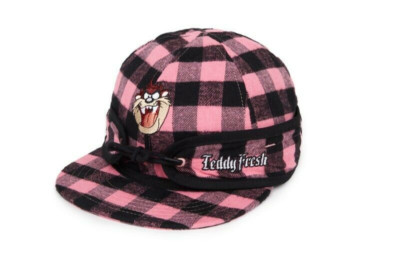 NWT Teddy Fresh TF X LOONEY TUNES LET'S GO HUNTING CAP Pink Unisex Taz