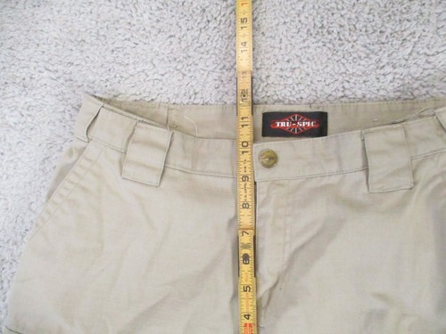 Tru-Spec Pants Women 8 32x28 Beige Ripstop Straight Workwear Utility Tactical - Picture 11 of 13