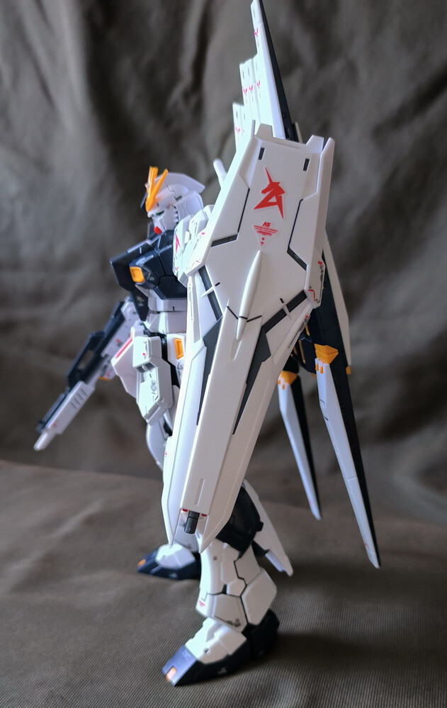 Built Bandai RG 1/144 Rx93 nu gundam assembled action figure | eBay