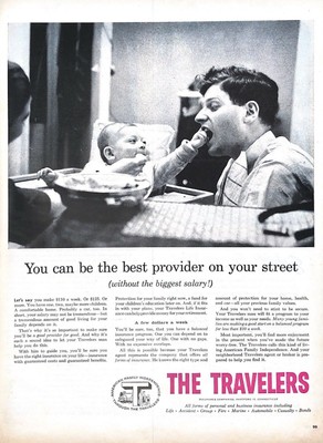 1957 The Travelers Insurance Vintage Print Ad Be The Best ...