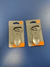 2 UST Ultimate Survival Camping Fishing Multi Tool A Long Spork Hunting Outdoor 