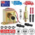 <!--F#f_0-->Electric Fuel Pump 12 volt Solid State 4 to 6psi 130 LPH Petrol Facet Universal<!--F/-->