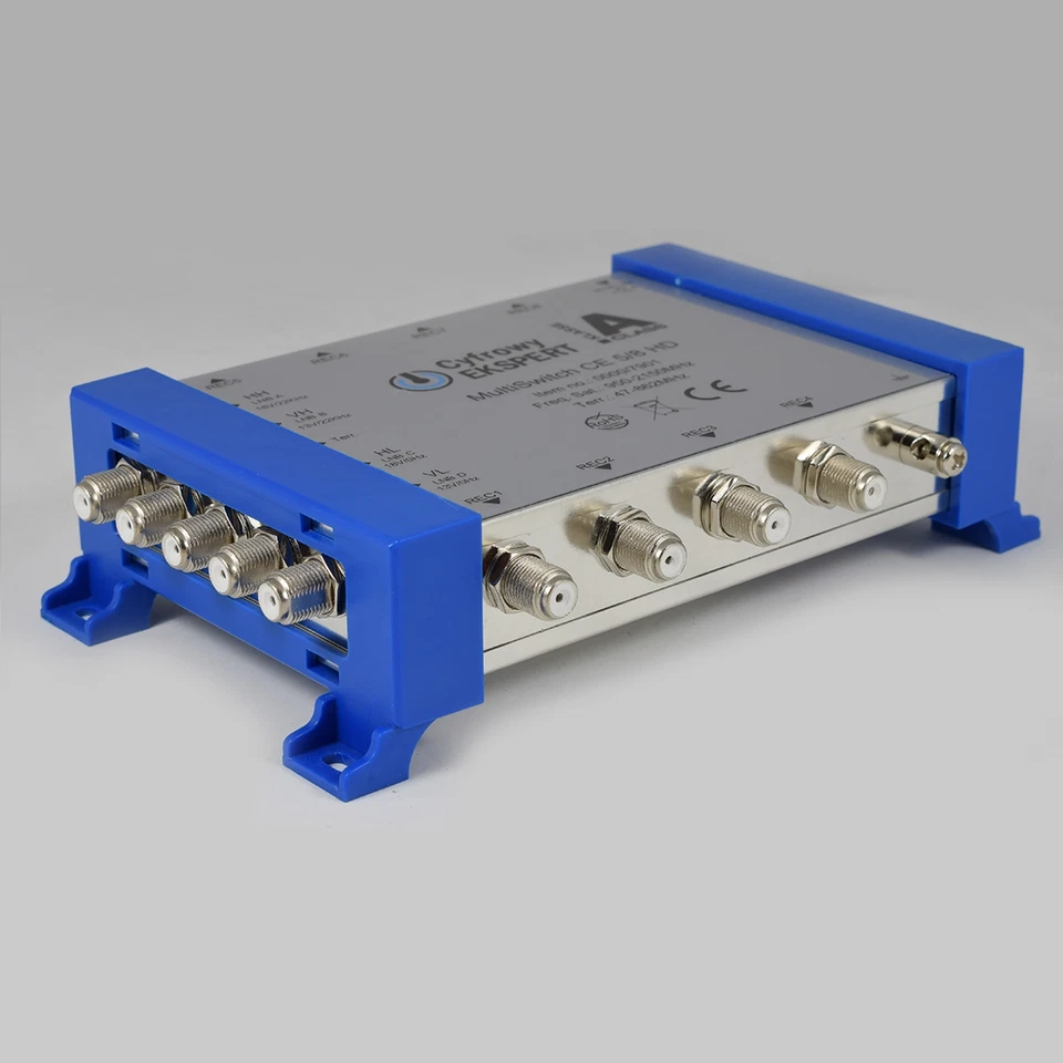 TechniSat Multischalter 5/8 SAT Multiswitch + OPTICUM Quattro LNB ► 8 Teilnehmer - Bild 3 von 4