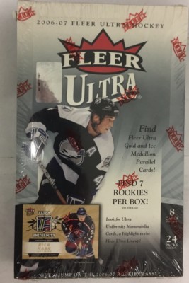 2006-07 Fleer Ultra Hockey Hobby Box Factory Sealed 24 Pack