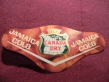 FLASCHENHALS-ETIKETTEN CANADA DRY JAMAICA COLA - NEU
