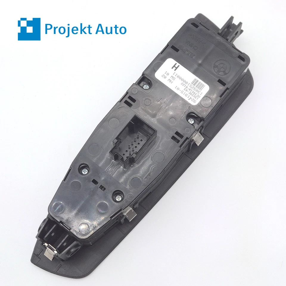 09-15 OEM BMW Interruptor de puerta delantera izquierda lado del conductor serie 7 9241915 F01 F02 F04 Foto 4 de 4