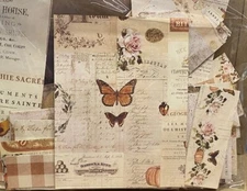 Prima Marketing, Autumn Sunset, Scraps, 75 Pieces, Various Sizes